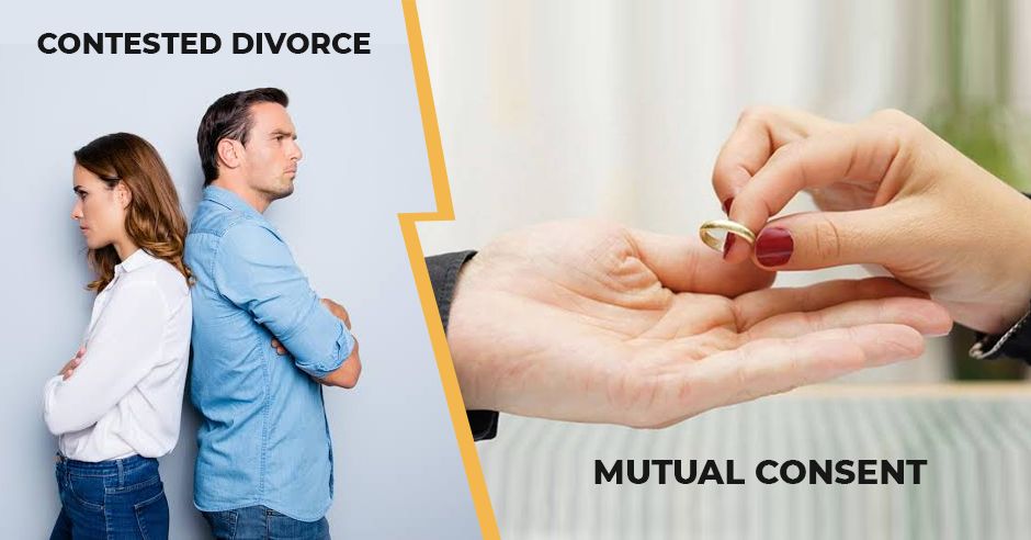 Couple is fighting over contested or mutual divorce