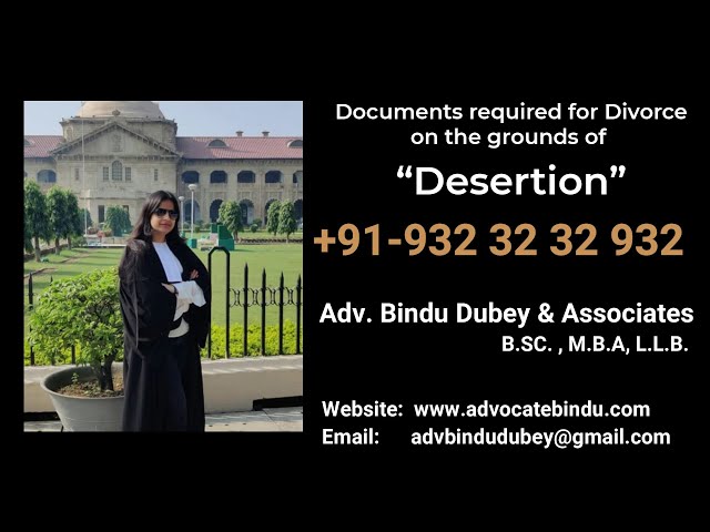 Documents Required For Divorce