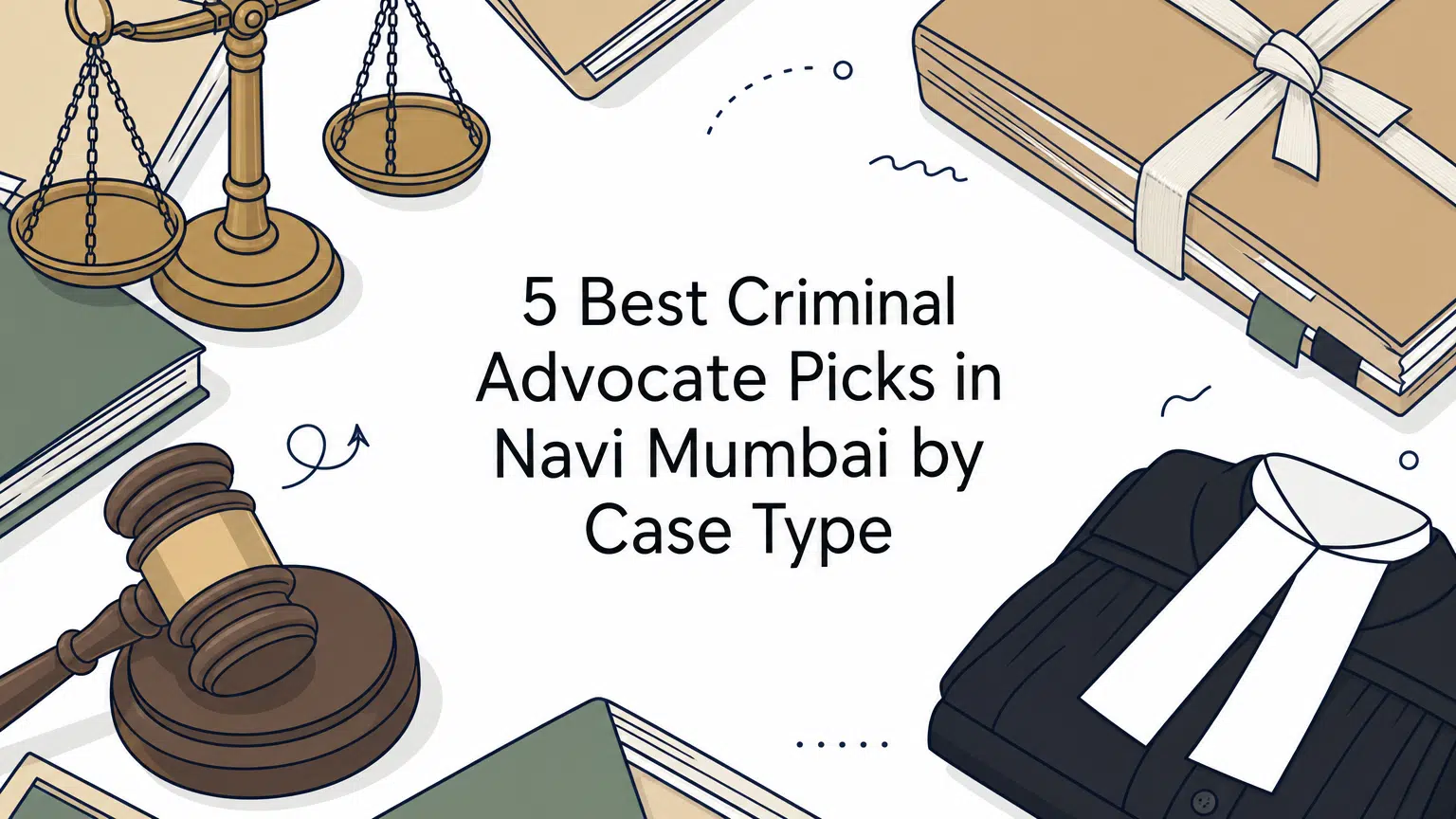 5 Best Criminal Advocate Picks in Navi Mumbai by Case Type